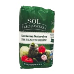 Sól spożywcza do przetworów naturalna kamienna niejodowana 1,1kg